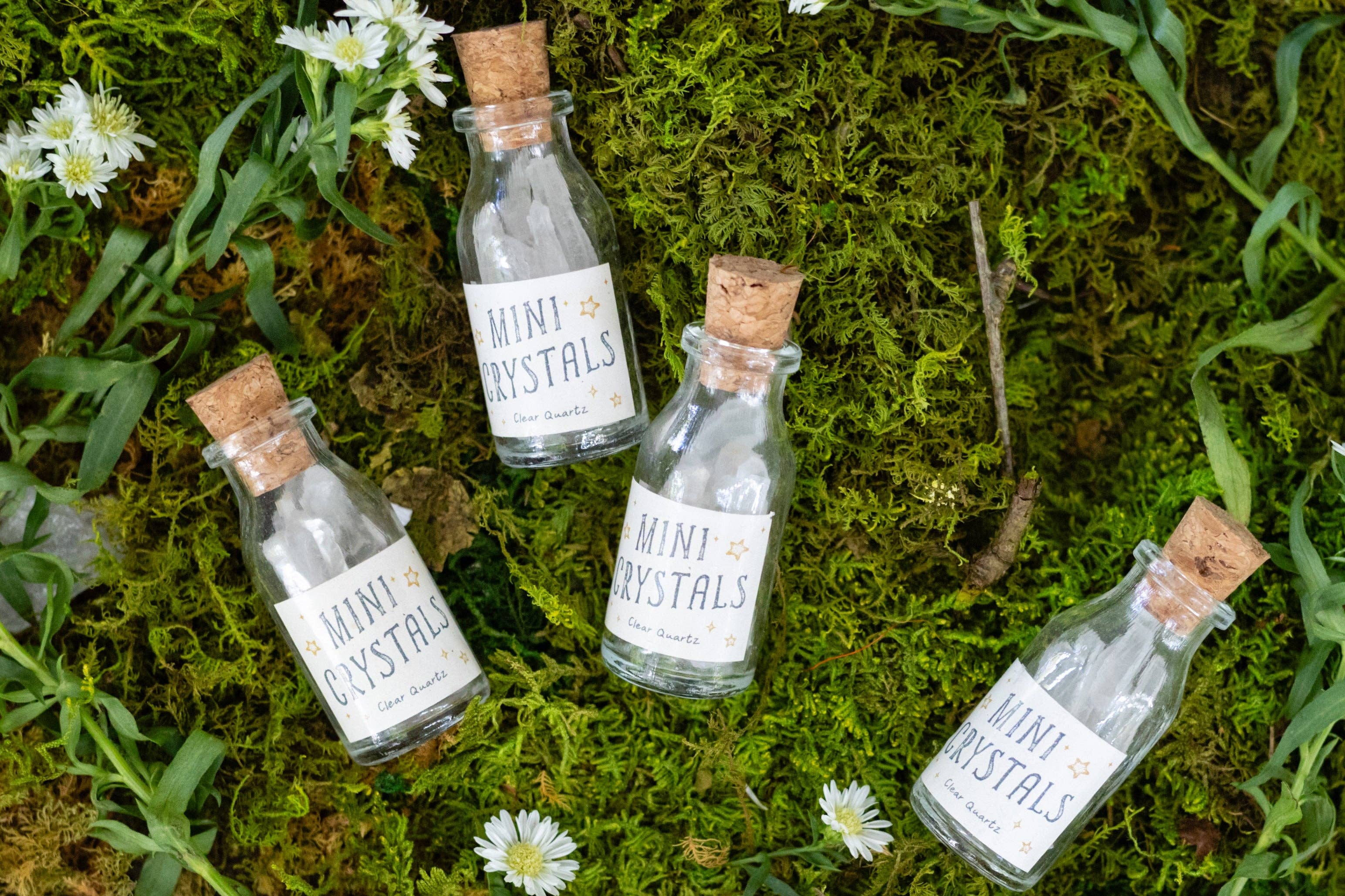 Mini Crystals in a Bottle | Sold Seperately