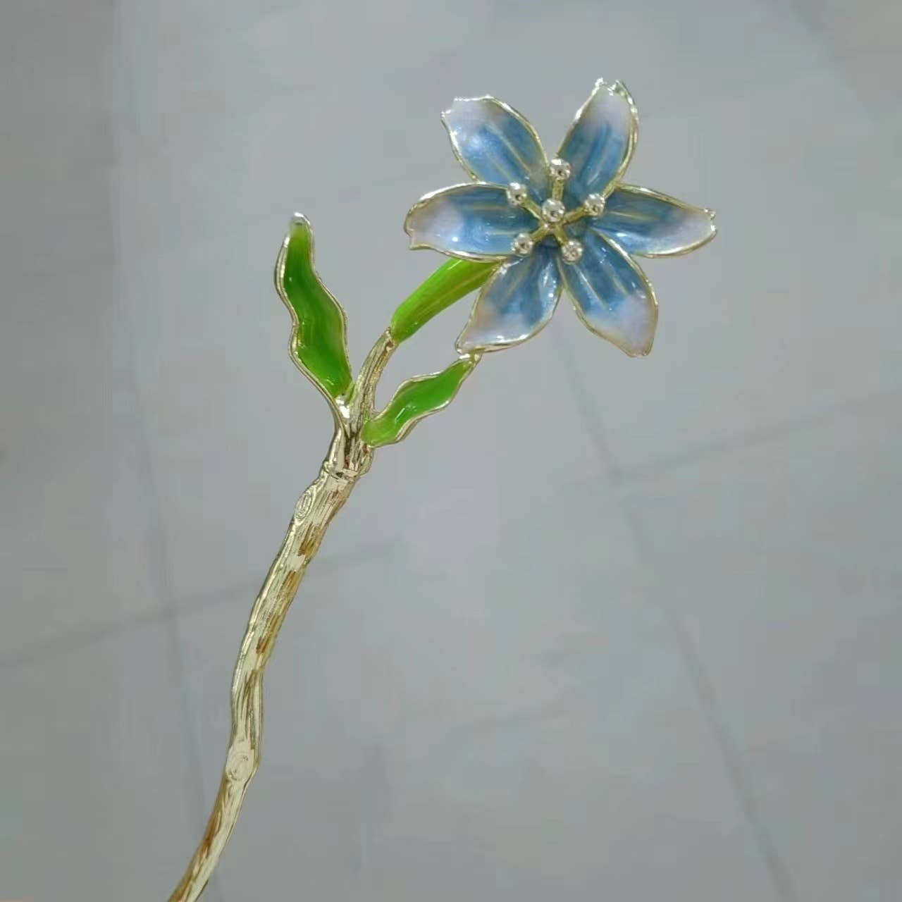 Gardenia Flower Hairpin