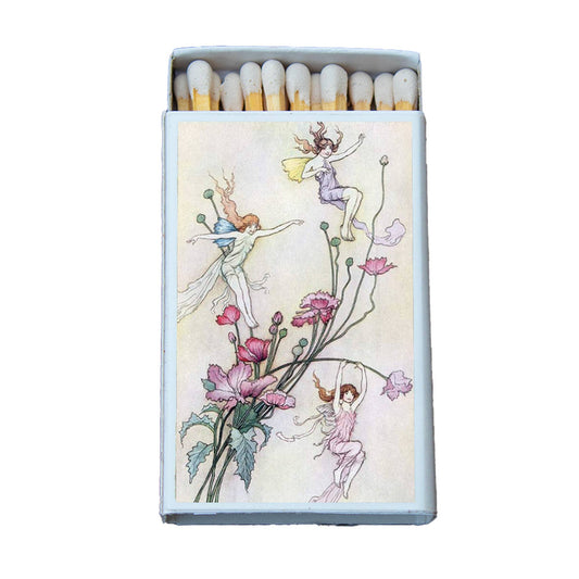 Fantasy 3 Fairies Matchbox| Decorative Matches - Spiral Circle