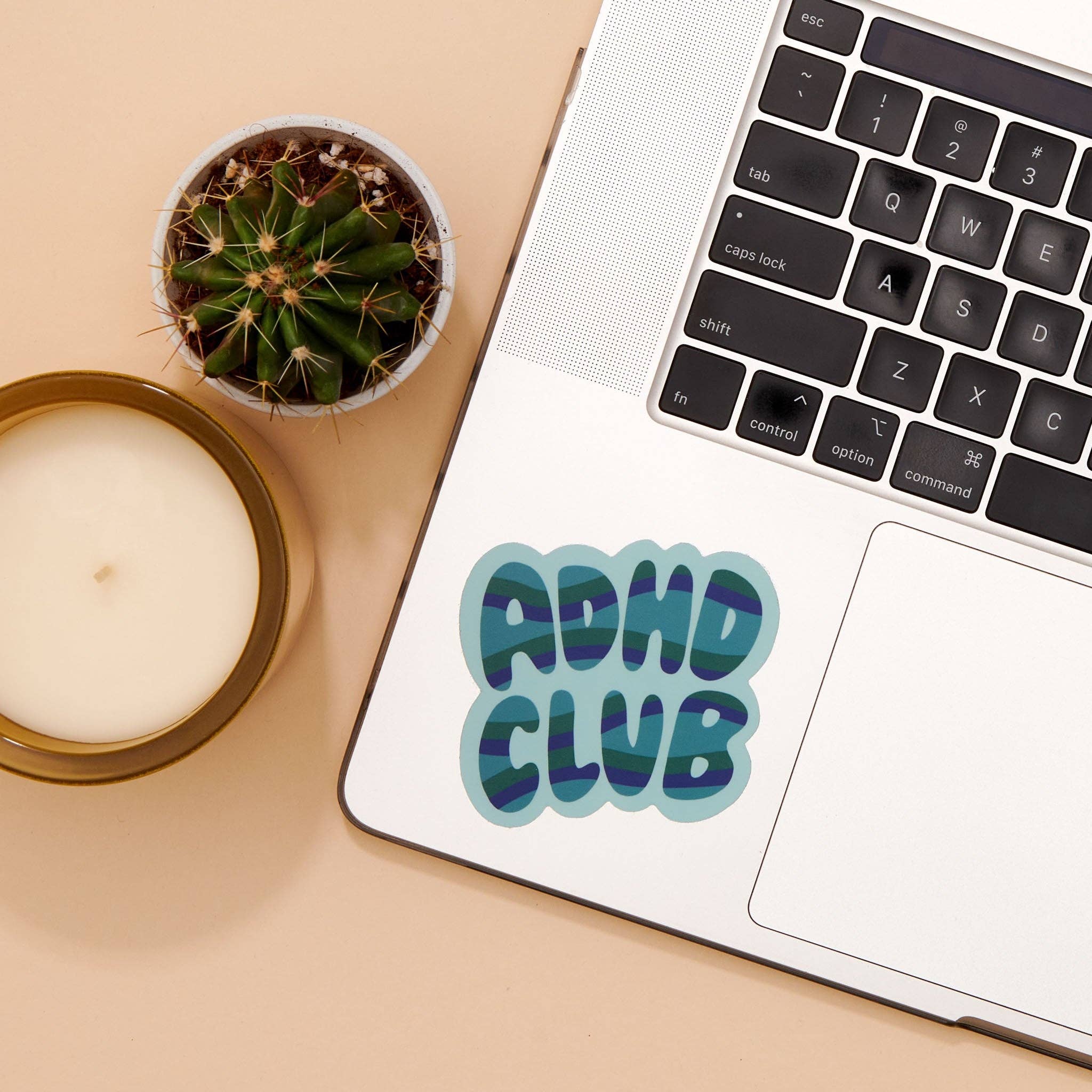 Vinyl Sticker by Your Gal Kiwi—ADHD Club (Neurodivergence)