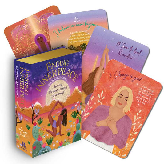 Finding Inner Peace Inspiration Cards by Olivia Bürki - Spiral Circle