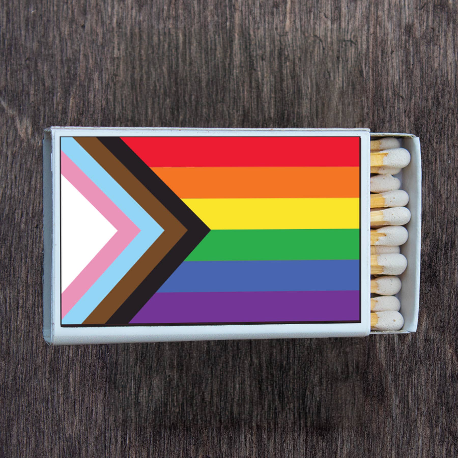 Flag LGBTQ+ Matchbox - Spiral Circle