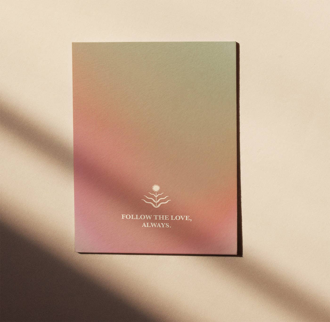 FOLLOW THE LOVE, ALWAYS - CHAKRA CARD - 4. HEART CHAKRA - Spiral Circle