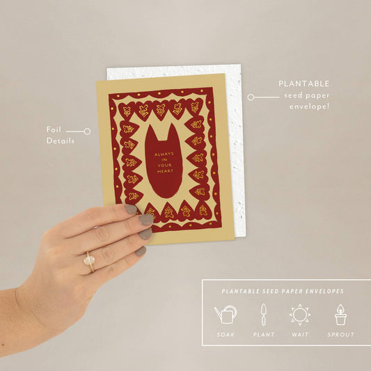 Fur - ever - Pet Sympathy Card - Spiral Circle