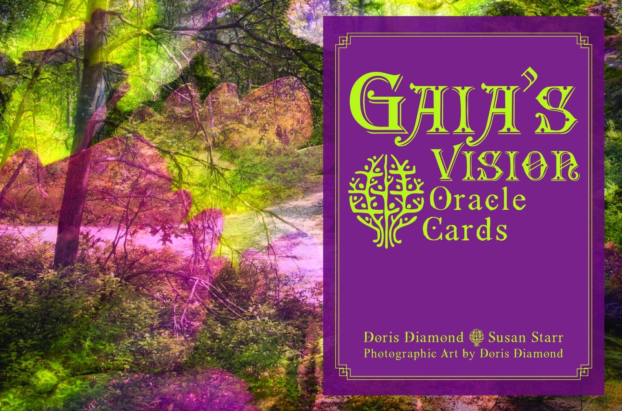 Gaia's Vision Oracle Cards - Spiral Circle