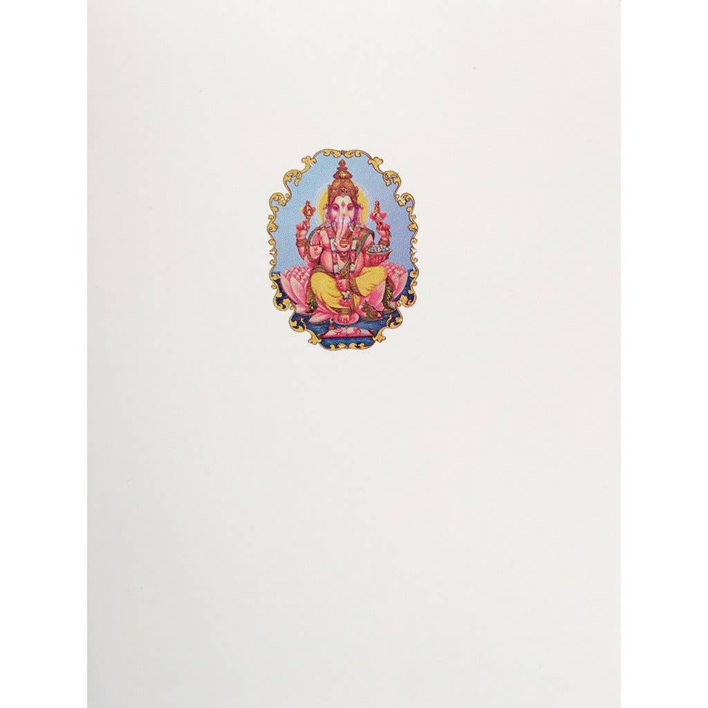 Ganesh Card - Spiral Circle