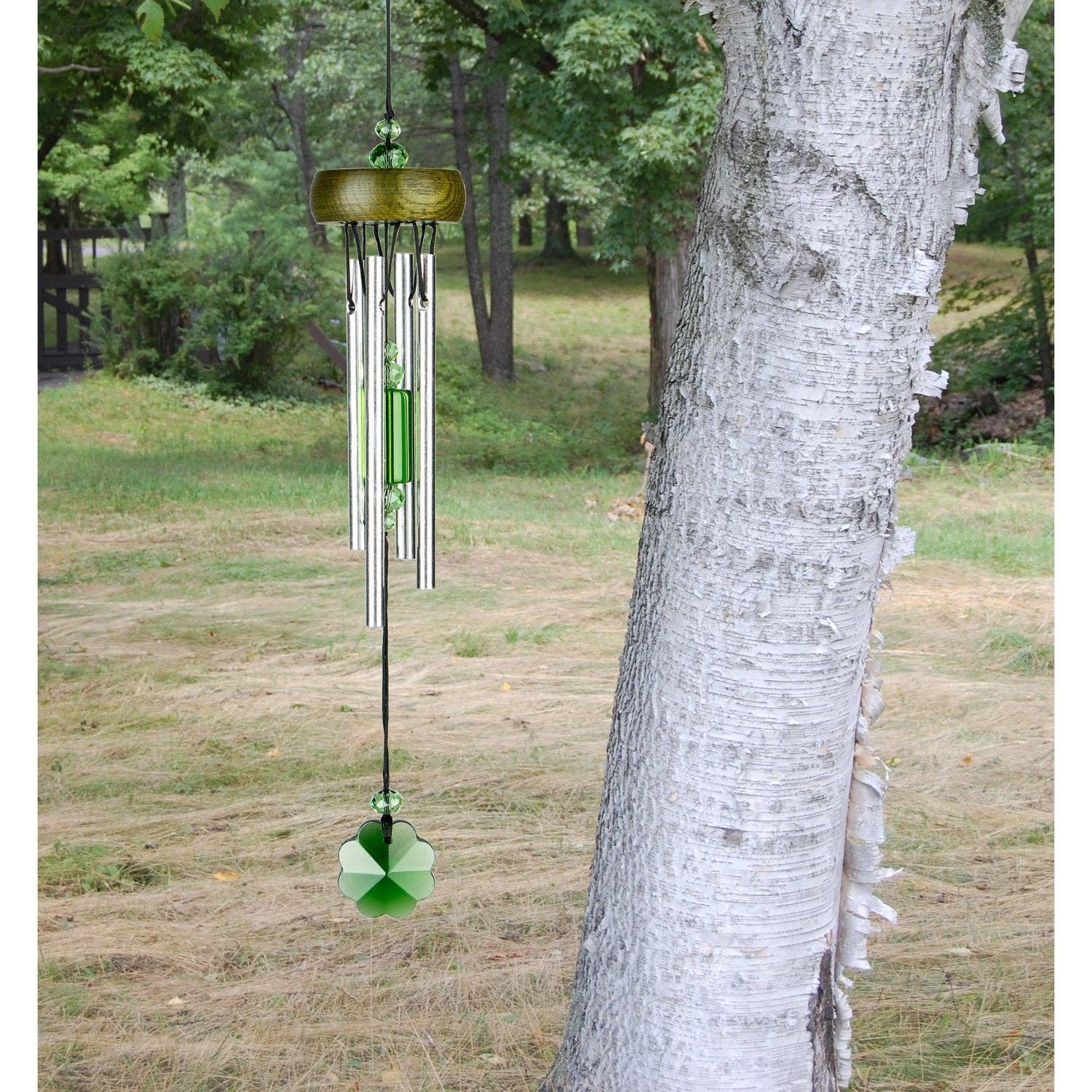 Gem Drop Chime™ - Shamrock - Spiral Circle