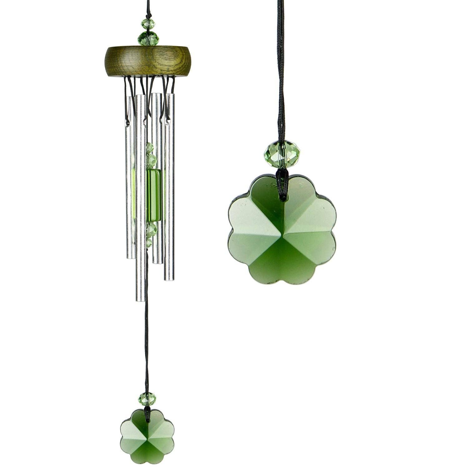Gem Drop Chime™ - Shamrock - Spiral Circle