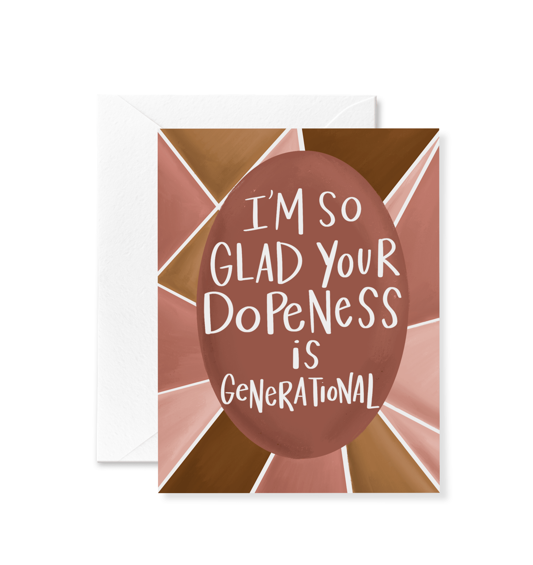 Generational Dopeness Card - Spiral Circle