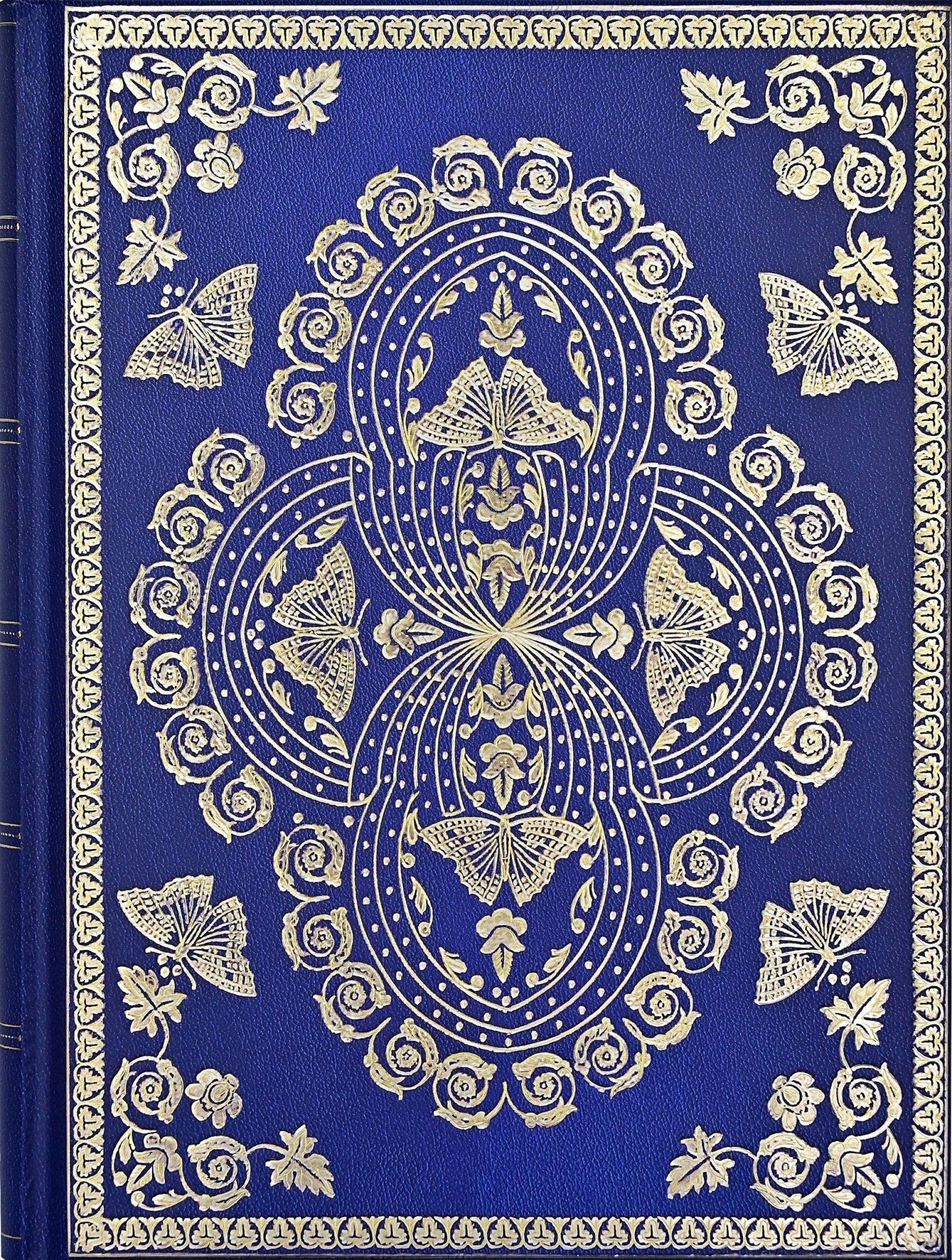 Gilded Butterflies Journal - Spiral Circle