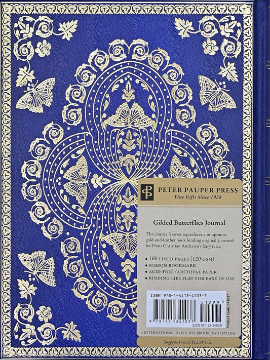 Gilded Butterflies Journal - Spiral Circle