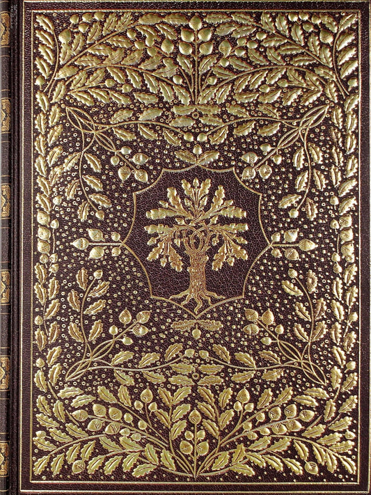 Gilded Tree of Life Journal - Spiral Circle