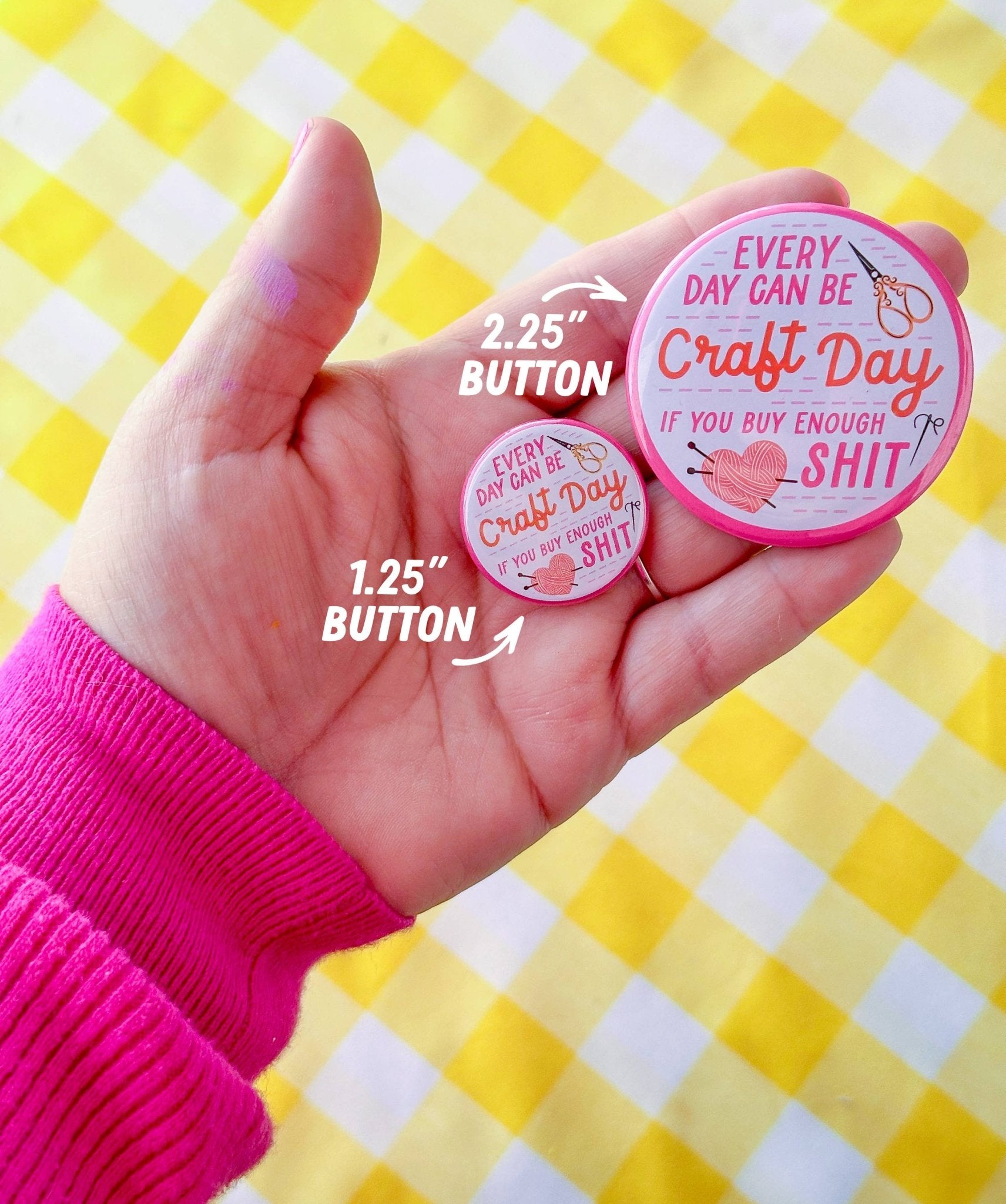 Girls Just Wanna Have Fun - Damental Human Rights (Button!) - Spiral Circle