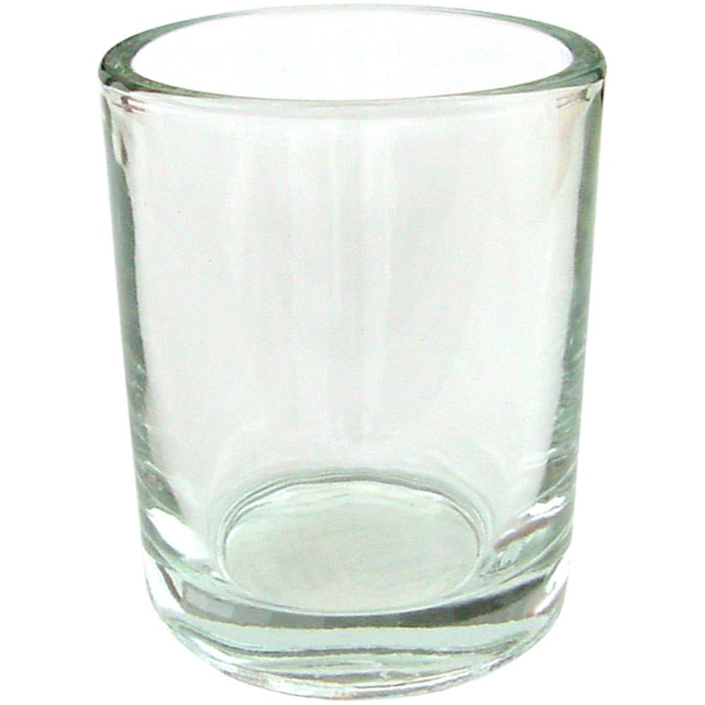 Glass Votive Holder Clear Glass (Each) - Spiral Circle