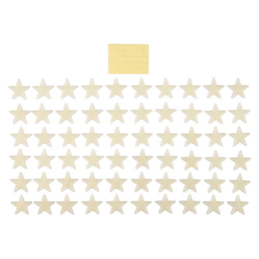 Glow - In - The - Dark Mini Stars - Spiral Circle