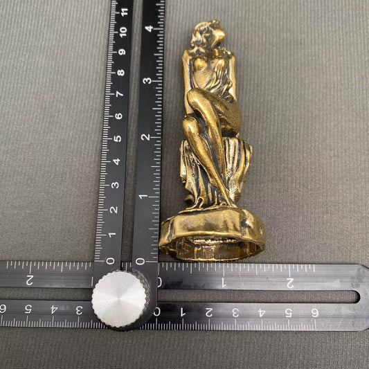 Goddess | Brass Figurine - Spiral Circle