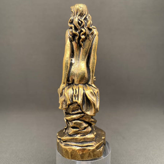 Goddess | Brass Figurine - Spiral Circle