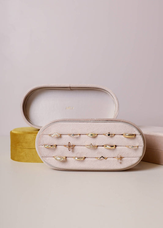 Gold Rings - Black Celestial - Spiral Circle