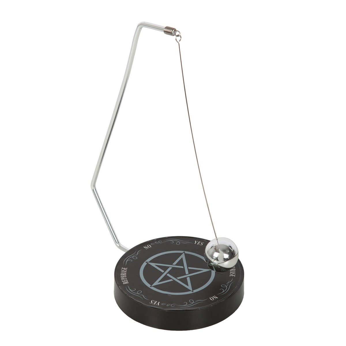 Gothic Pentagram Pendulum Divination Decision Maker - Spiral Circle