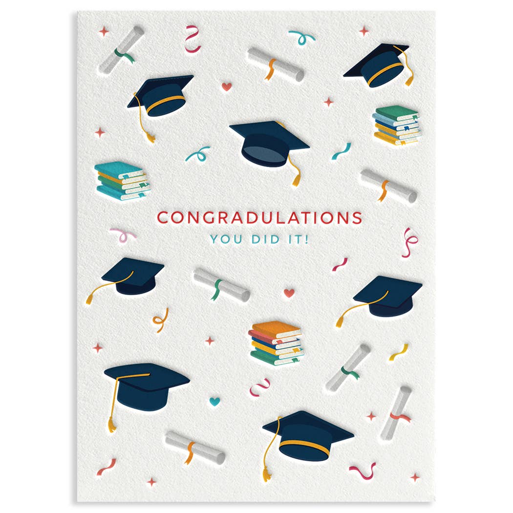 GRAD ICONS | HEYYY GRADUATION CARD - Spiral Circle