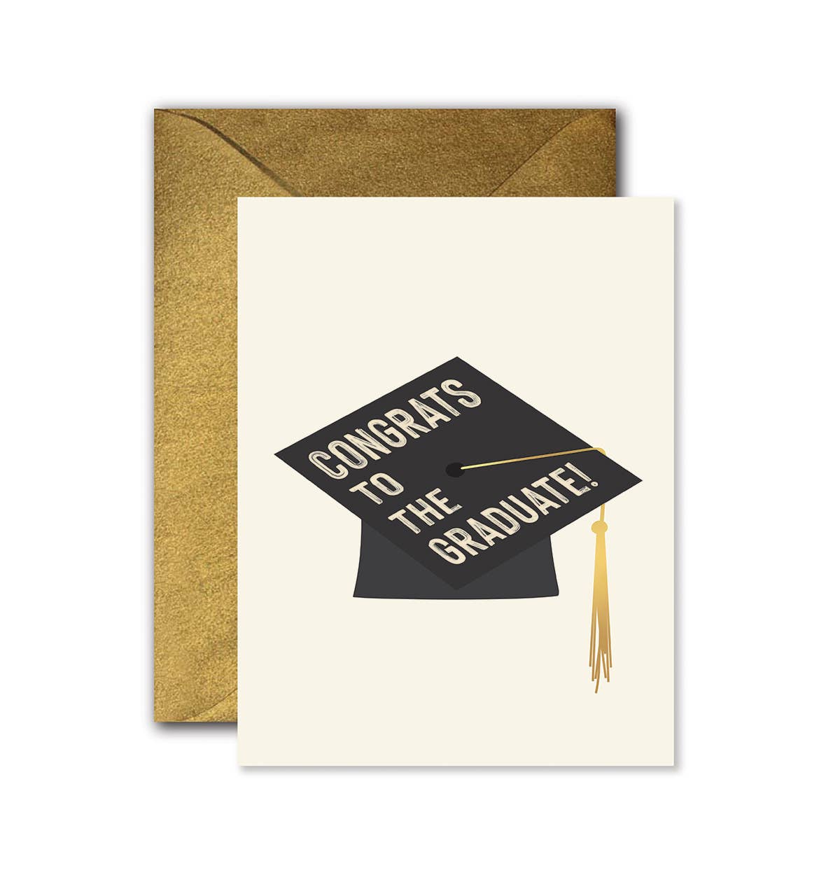 Graduate Hat Graduation Greeting Card - Spiral Circle