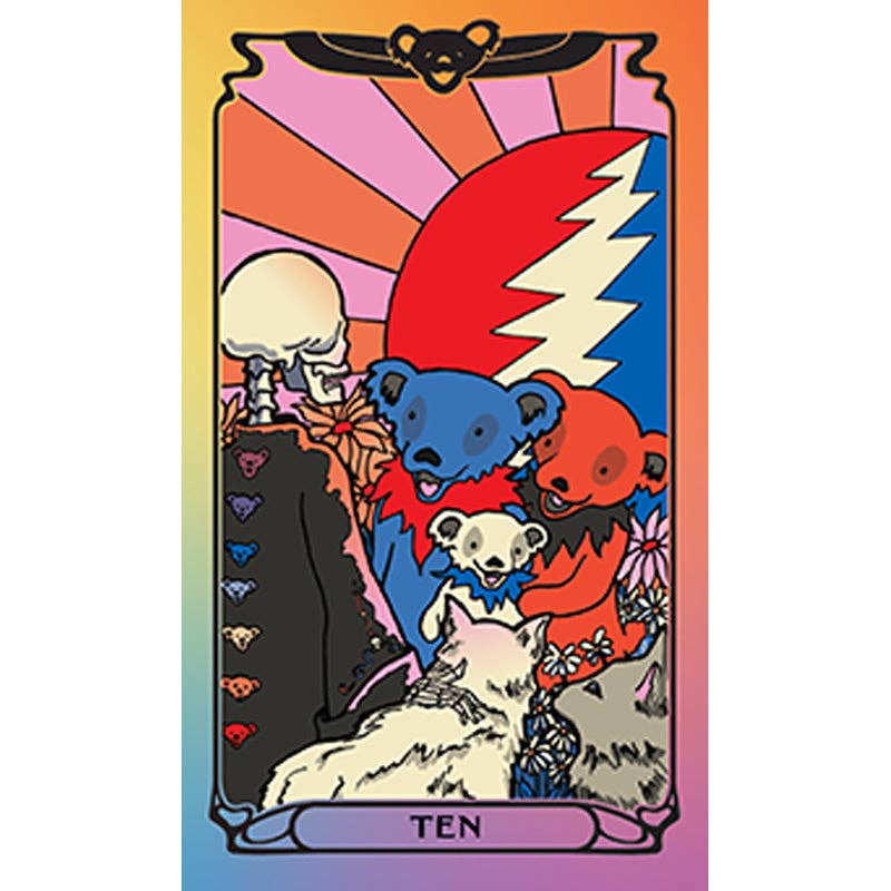 Grateful Dead: The Official Tarot Deck and Guidebook - Spiral Circle
