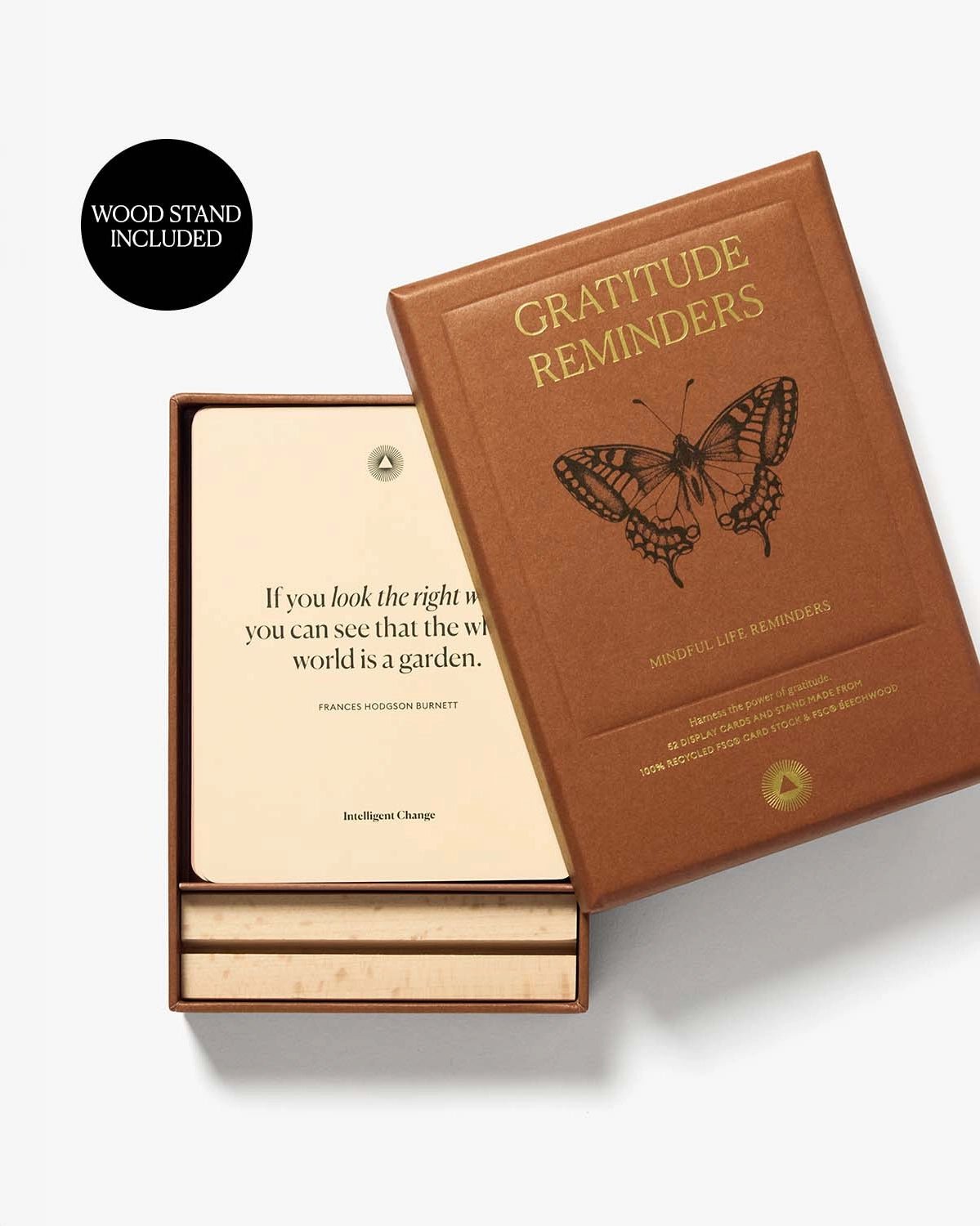 Gratitude Reminders Quote Cards - Spiral Circle