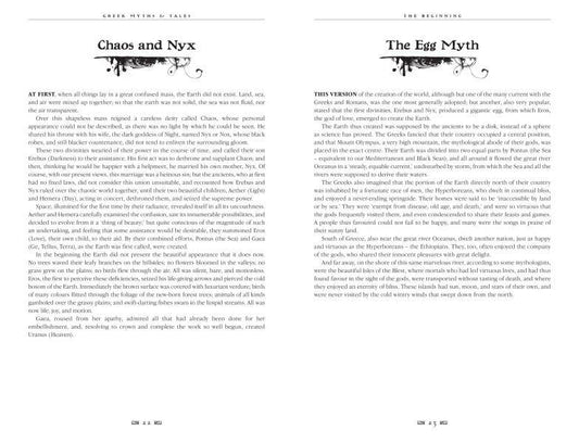 Greek Myths & Tales (Gothic Fantasy) - Spiral Circle