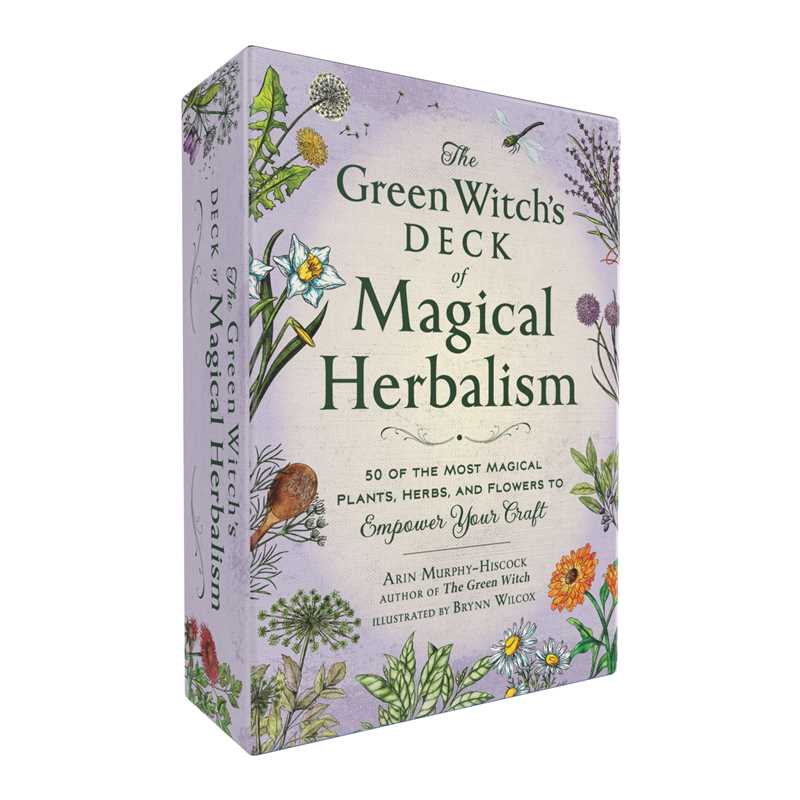 Green Witch's Deck of Magical Herbalism by Arin Murphy - Hiscock - Spiral Circle