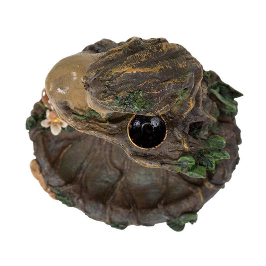 Greenman Tree Ent Backflow Incense Burner - Spiral Circle