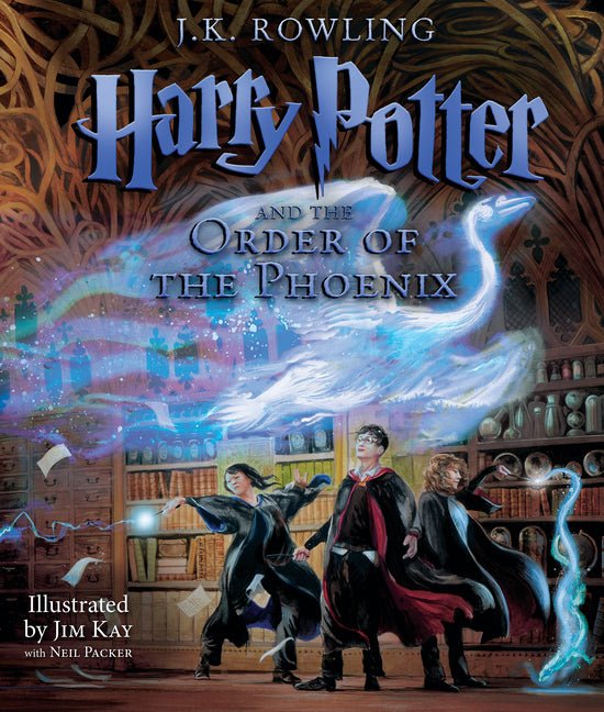 Harry Potter and the Order of the Phoenix: The Illustrated Edition (Harry Potter, Book 5) - Spiral Circle