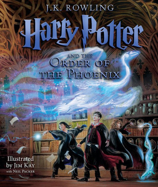 Harry Potter and the Order of the Phoenix: The Illustrated Edition (Harry Potter, Book 5) - Spiral Circle