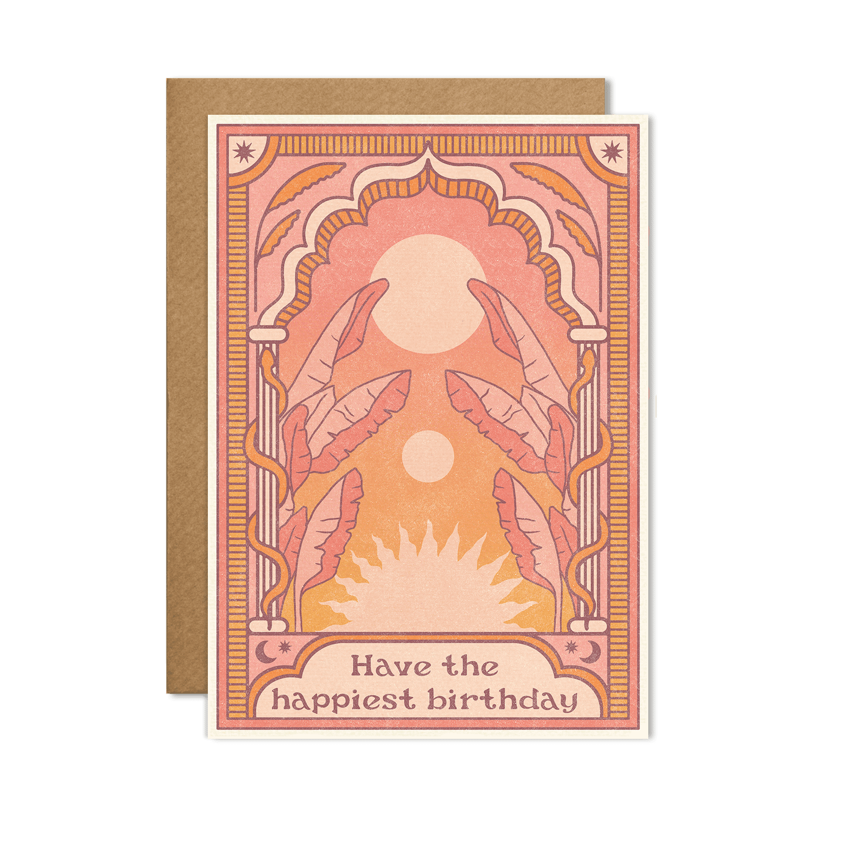 Have the happiest birthday Card - Spiral Circle