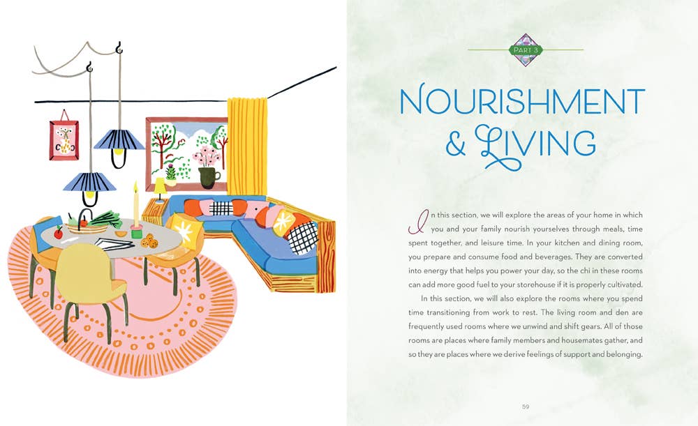 Healing Home: Room - by - Room Guide to Positive Vibes - Spiral Circle