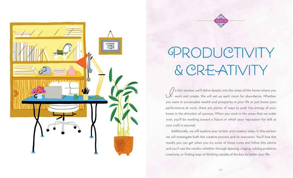 Healing Home: Room - by - Room Guide to Positive Vibes - Spiral Circle