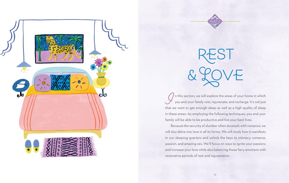 Healing Home: Room - by - Room Guide to Positive Vibes - Spiral Circle