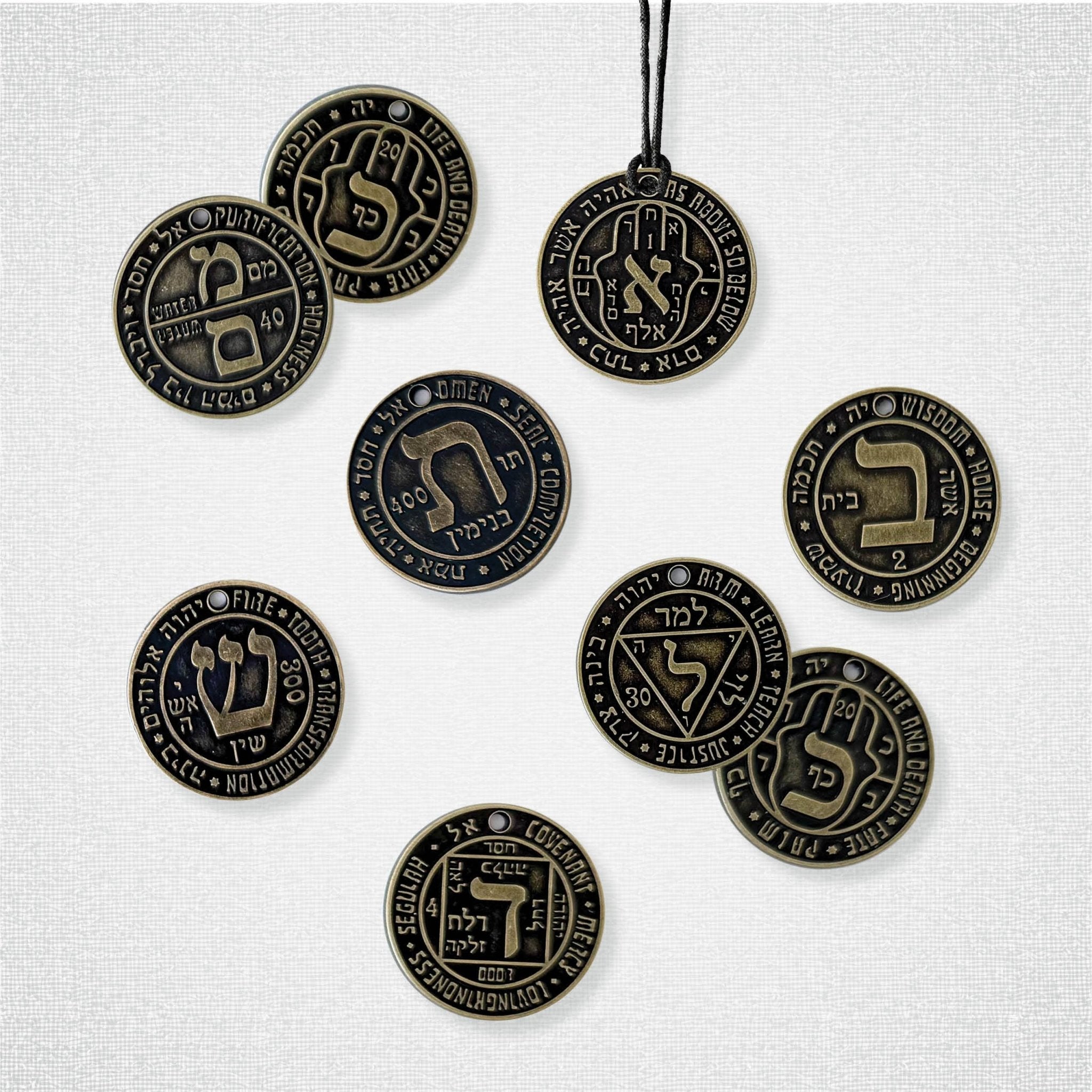Hebrew Casting Lots: Practical Kabbalah Talismans - Spiral Circle