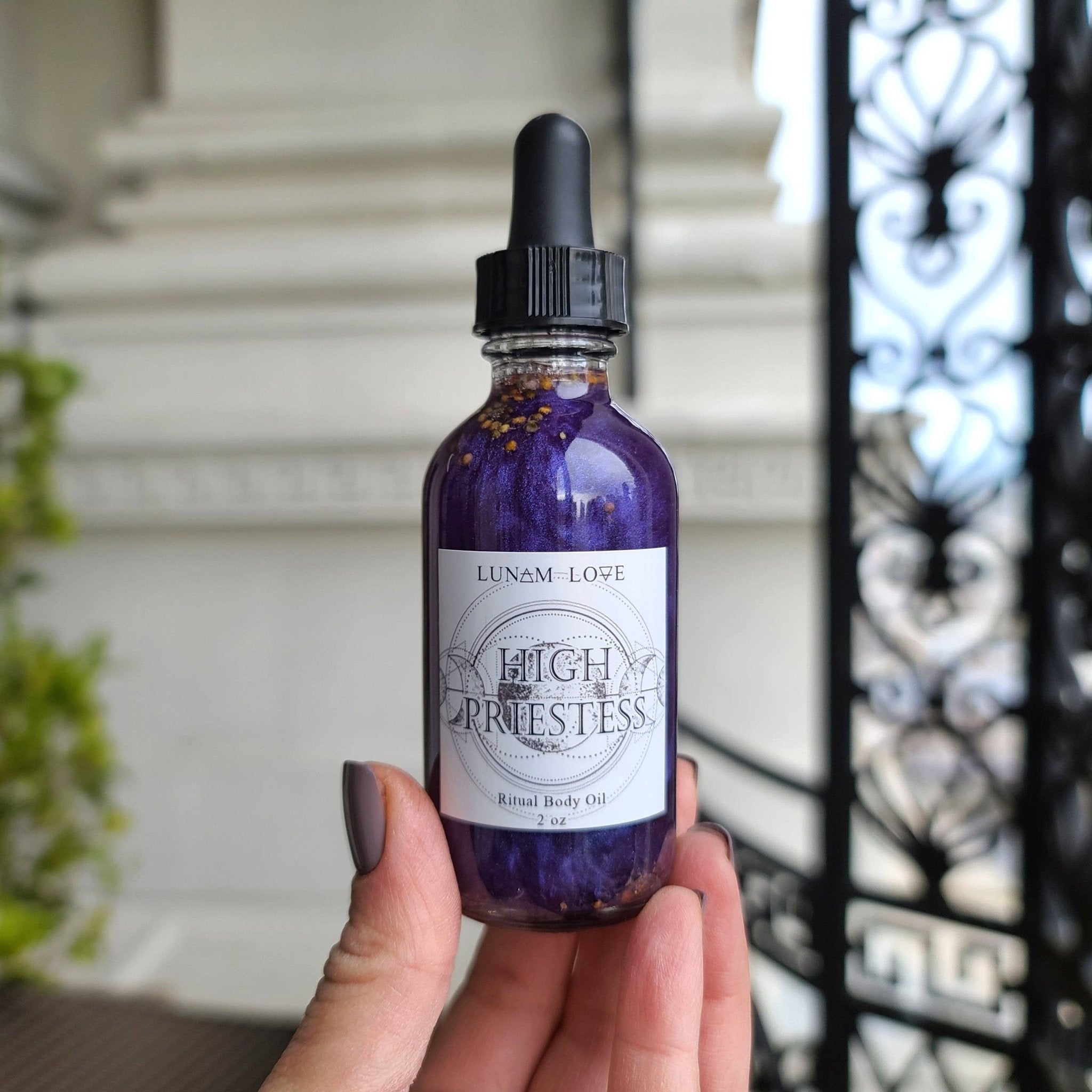 High Priestess, Ritual Body Oil - Spiral Circle