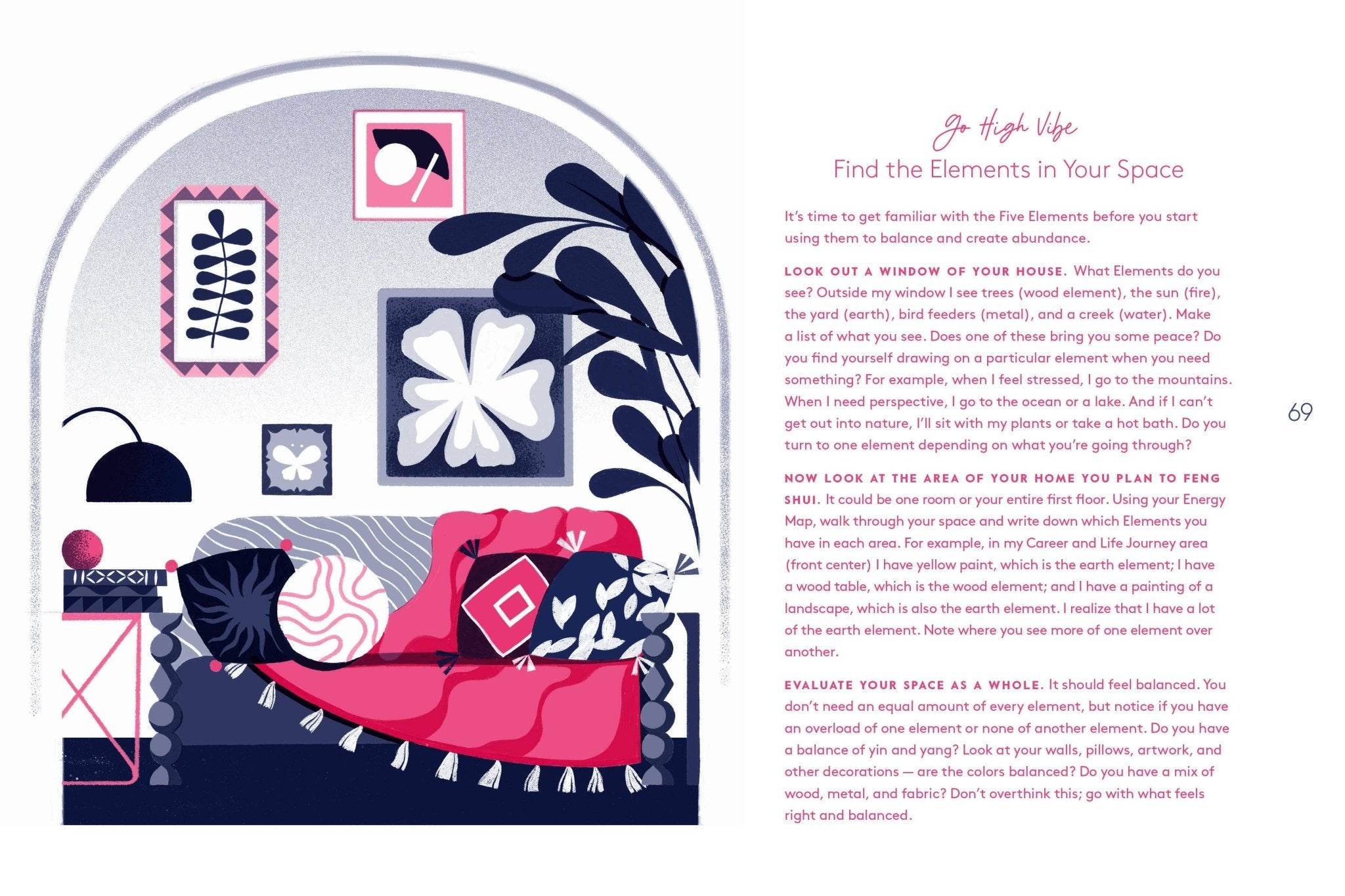 High-Vibe Feng Shui - Spiral Circle