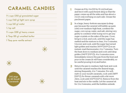 Holiday Baking Deck - Spiral Circle