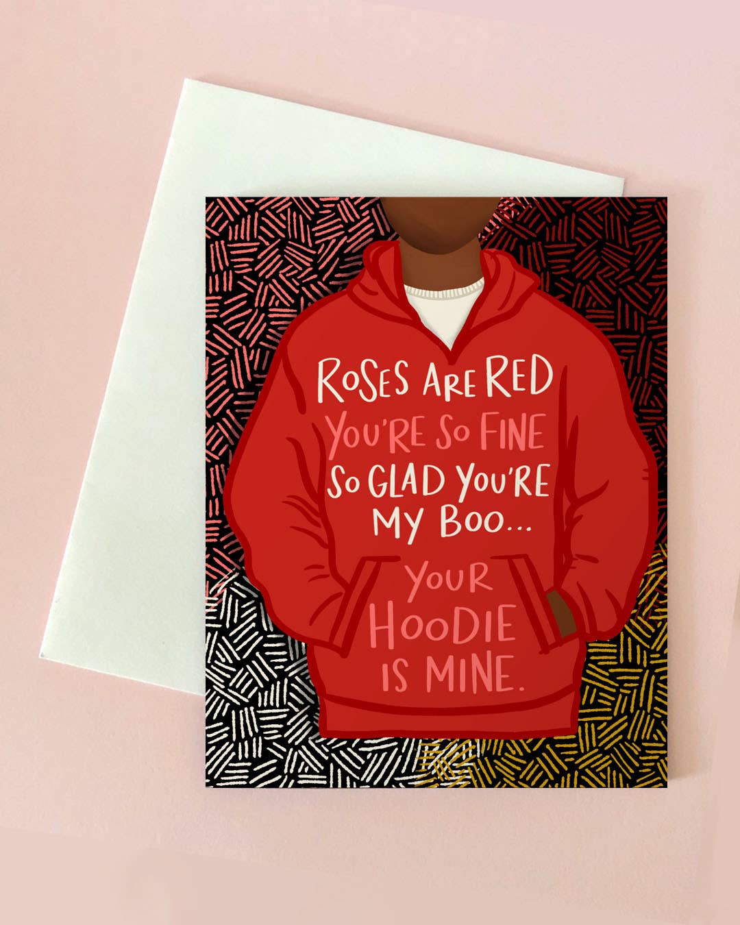 Hoodie Card - Spiral Circle