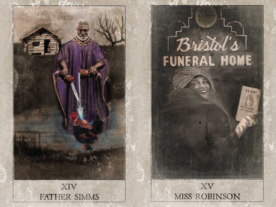 Hoodoo Tarot by Tayannah Lee McQuillar - Spiral Circle