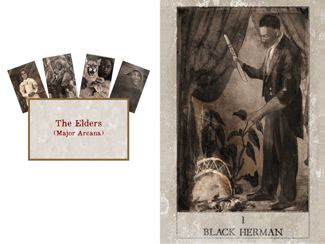 Hoodoo Tarot by Tayannah Lee McQuillar - Spiral Circle