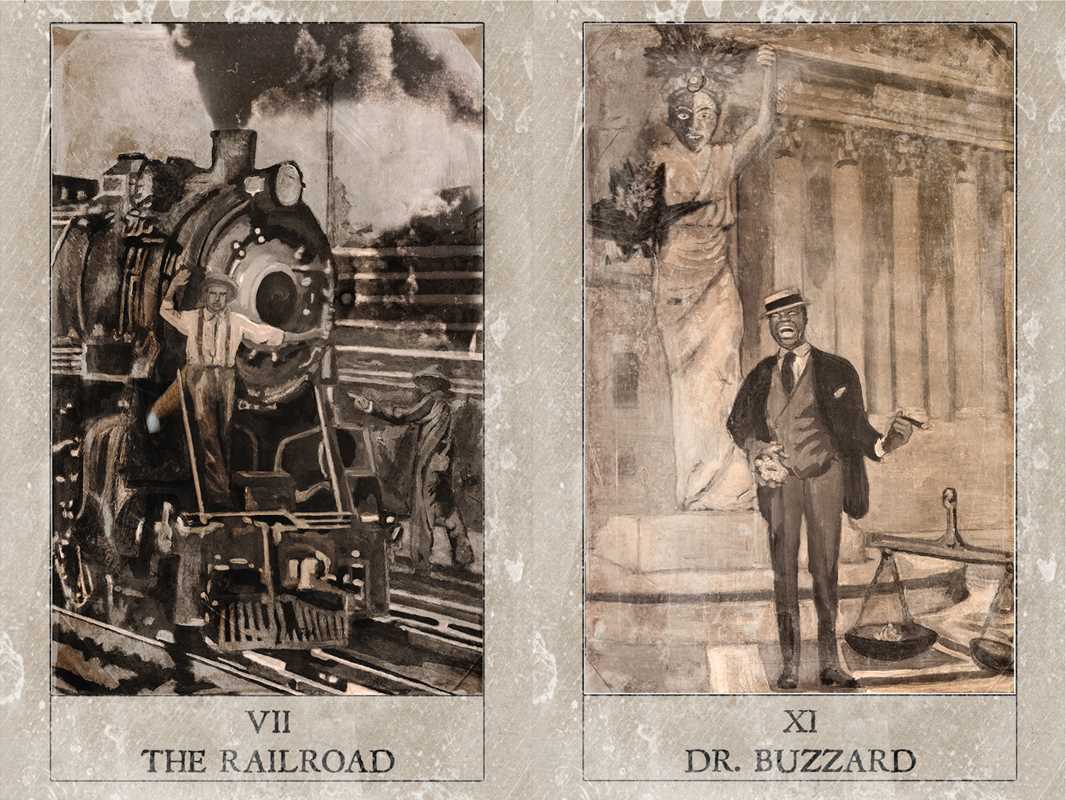 Hoodoo Tarot by Tayannah Lee McQuillar - Spiral Circle