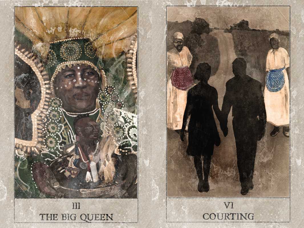 Hoodoo Tarot by Tayannah Lee McQuillar - Spiral Circle