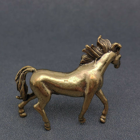 Horse | Brass Figurine - Spiral Circle