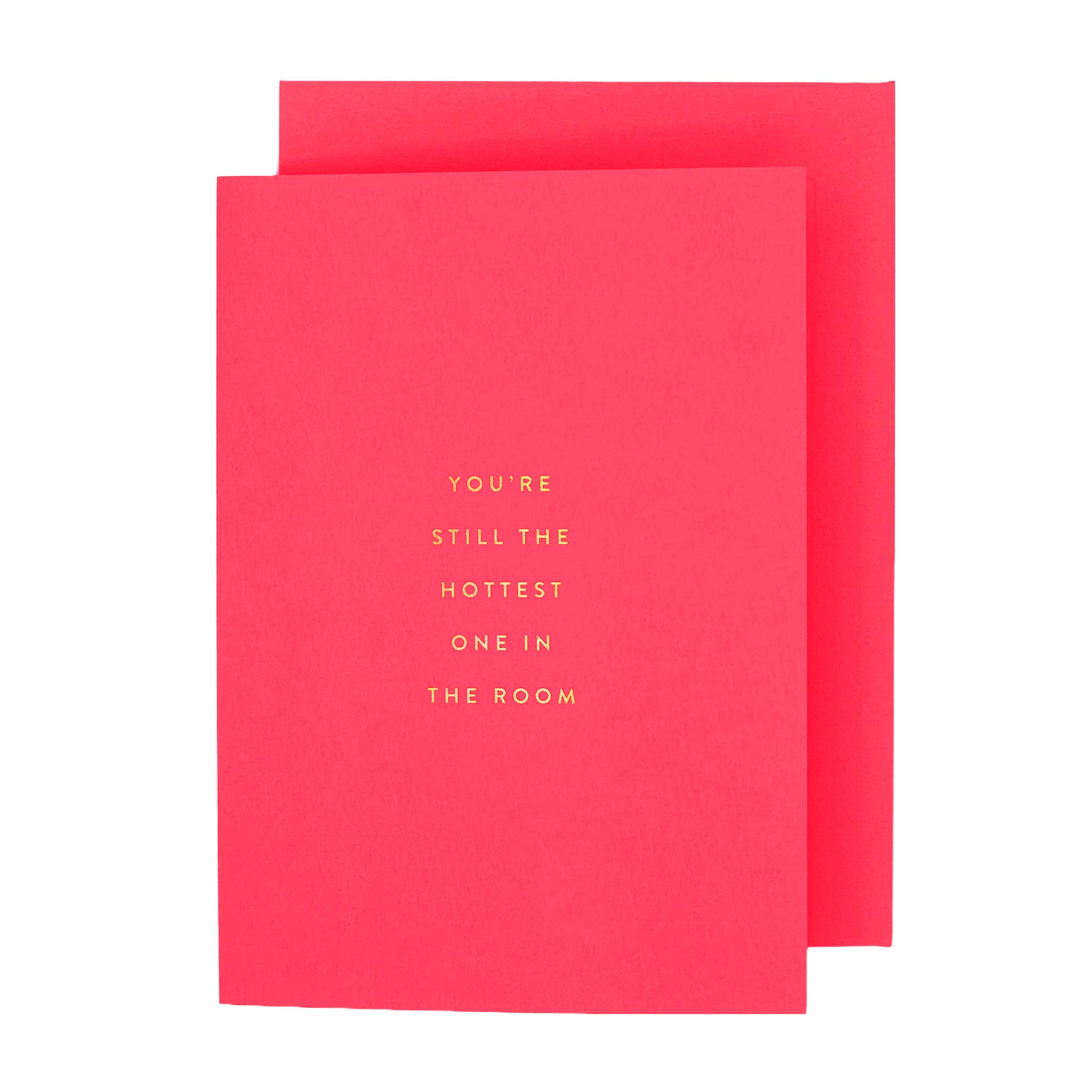 Hottest One Petite Anniversary Card - Spiral Circle