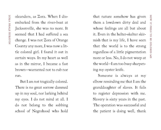 How it Feels to be Colored Me - Spiral Circle