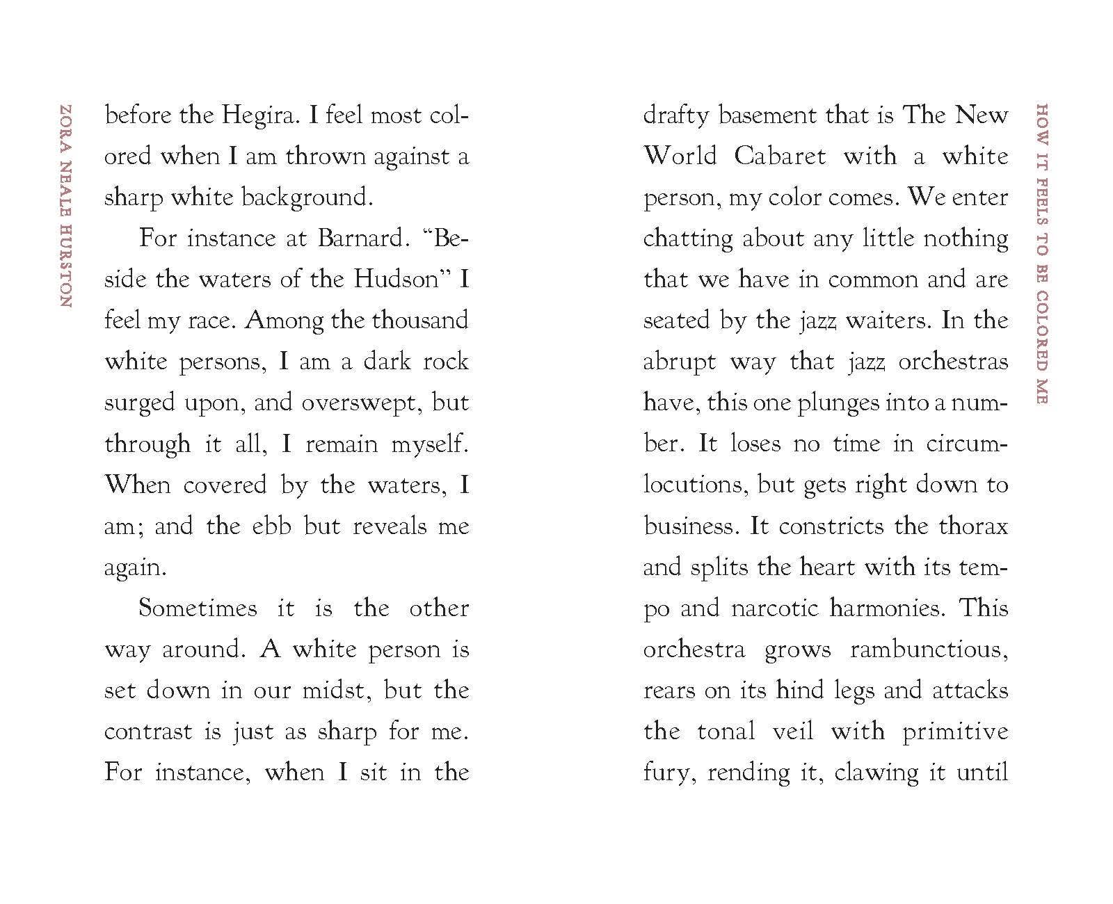 How it Feels to be Colored Me - Spiral Circle