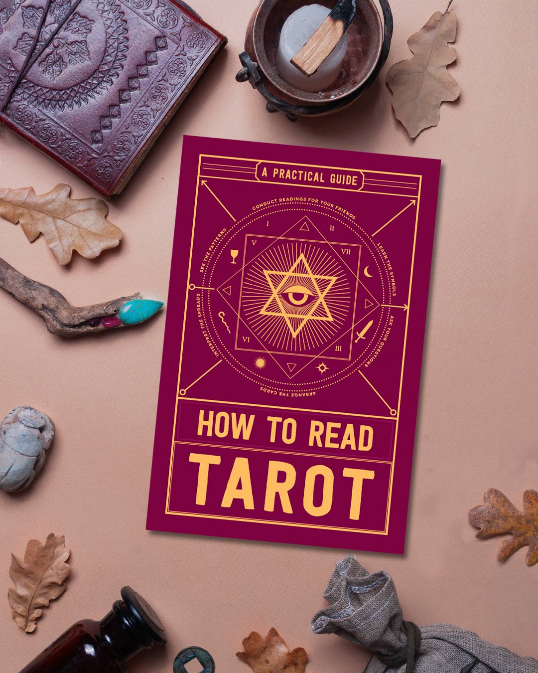 How to Read Tarot by Adams Media - Spiral Circle